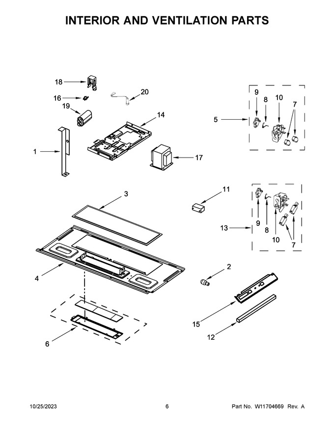 Diagram for WMH32519HZ10