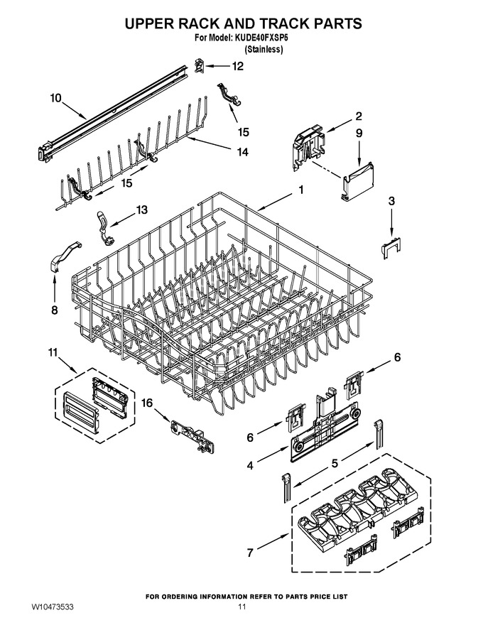 Diagram for KUDE40FXSP5