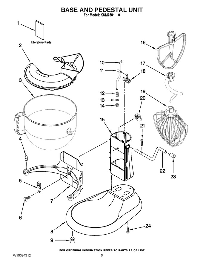 Diagram for KSM7581WH0
