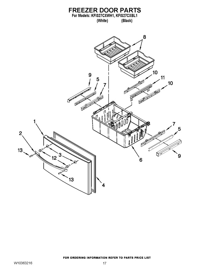 Diagram for KFIS27CXBL1