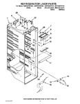 Diagram for 02 - Refrigerator Liner Parts