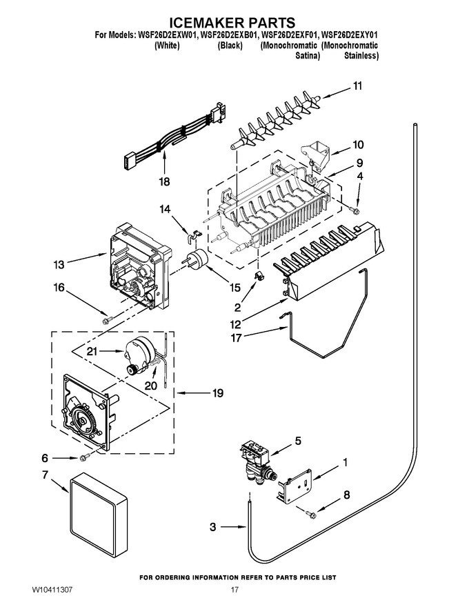 Diagram for WSF26D2EXB01