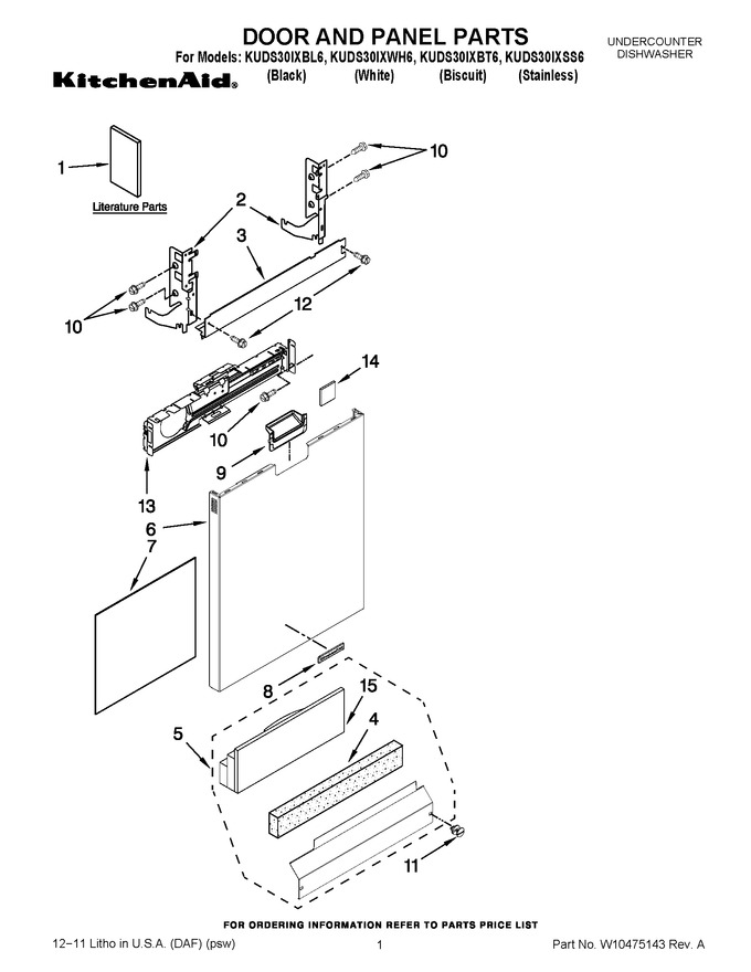 Diagram for KUDS30IXBL6