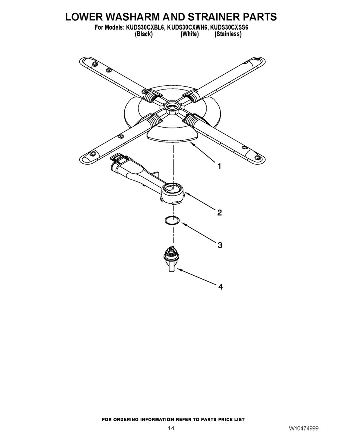 Diagram for KUDS30CXBL6