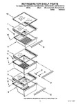 Diagram for 03 - Refrigerator Shelf Parts