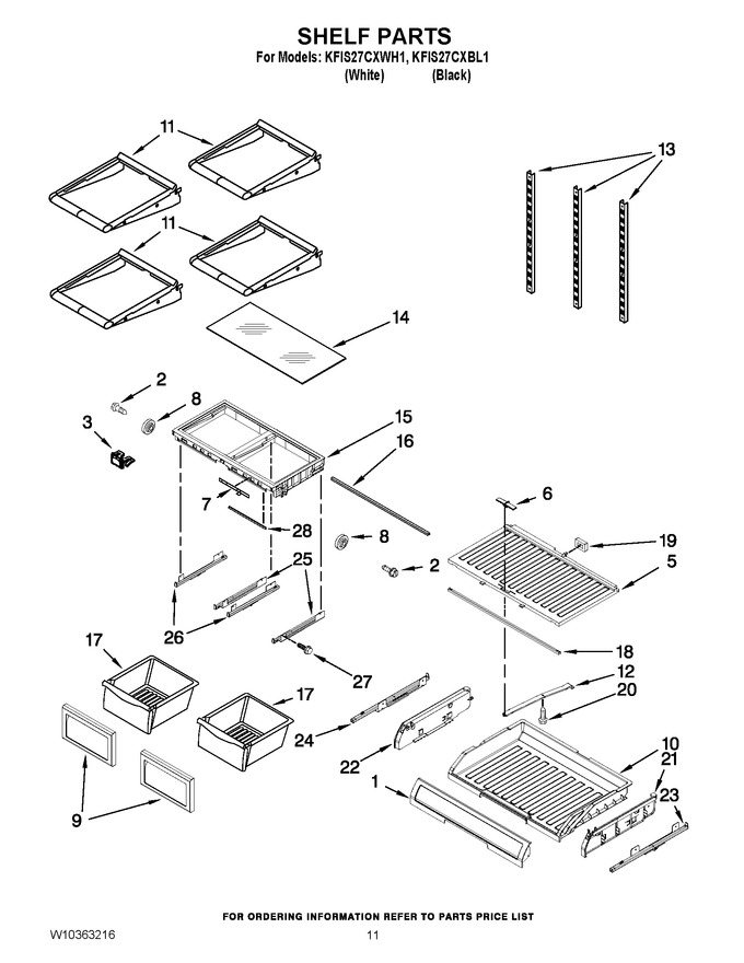 Diagram for KFIS27CXBL1