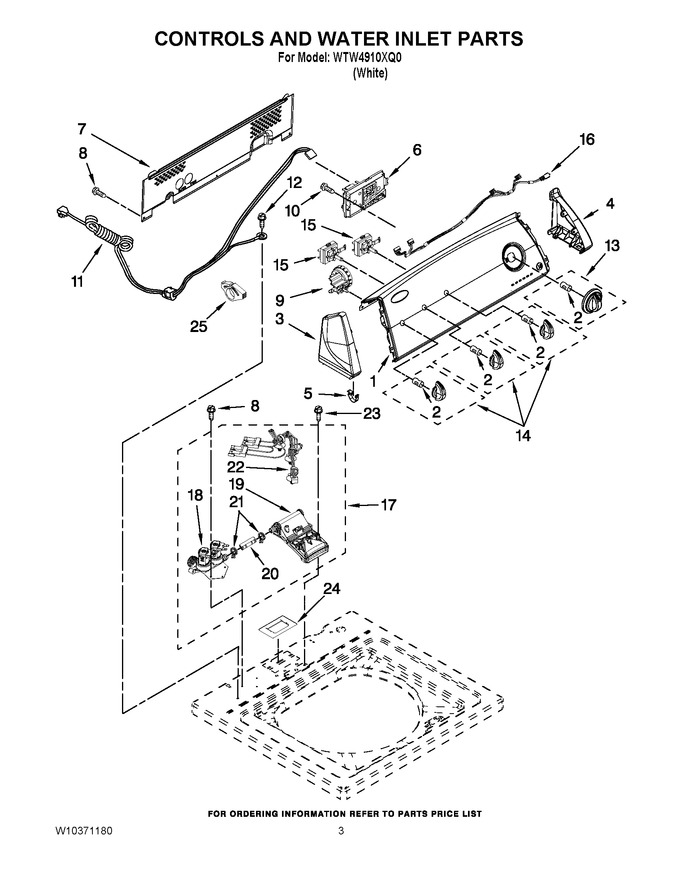 Diagram for WTW4910XQ0
