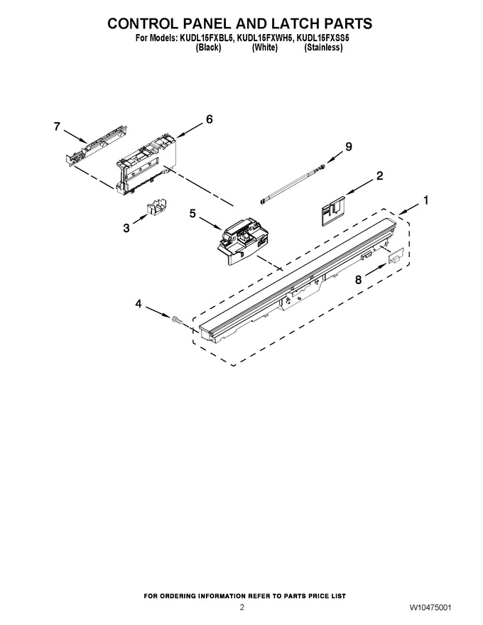 Diagram for KUDL15FXBL5