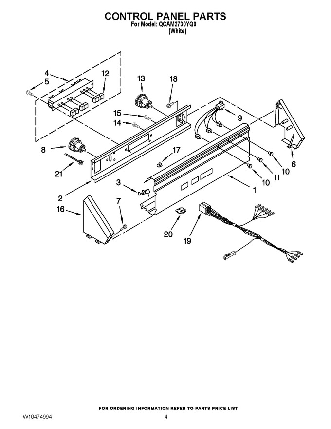 Diagram for QCAM2730YQ0