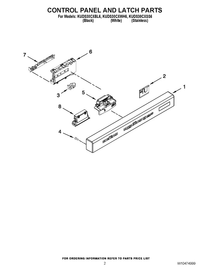 Diagram for KUDS30CXBL6