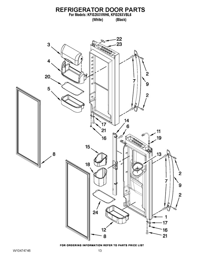 Diagram for KFIS25XVWH6