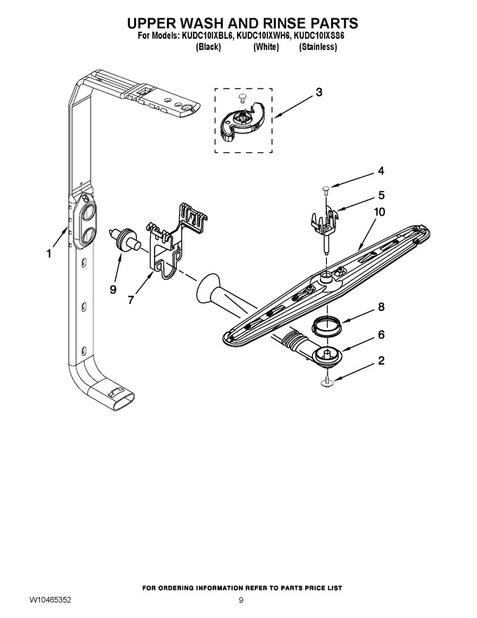 Diagram for KUDC10IXWH6