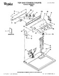 Diagram for 01 - Top And Console Parts