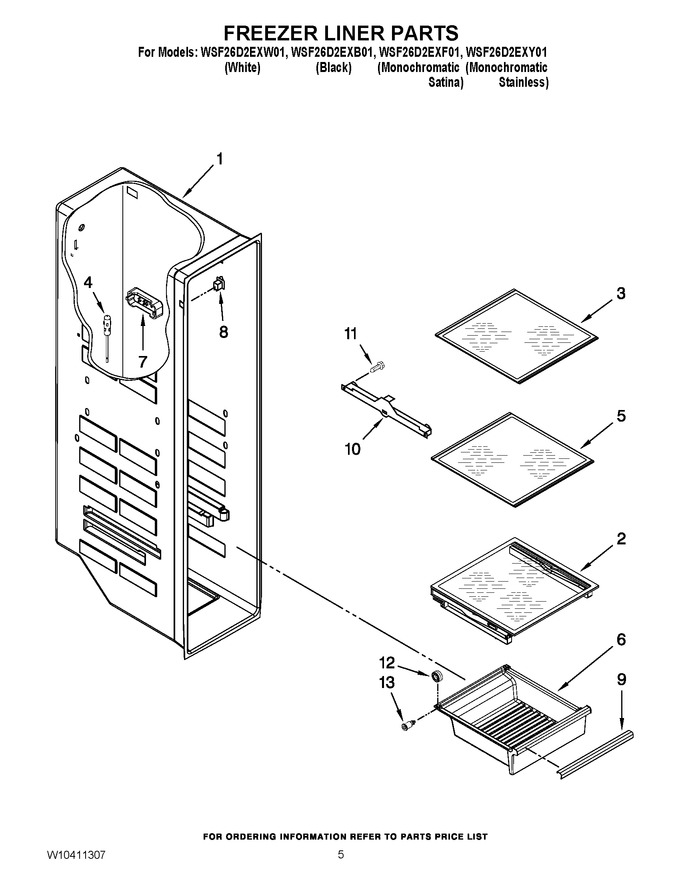 Diagram for WSF26D2EXB01