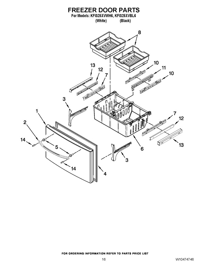 Diagram for KFIS25XVWH6