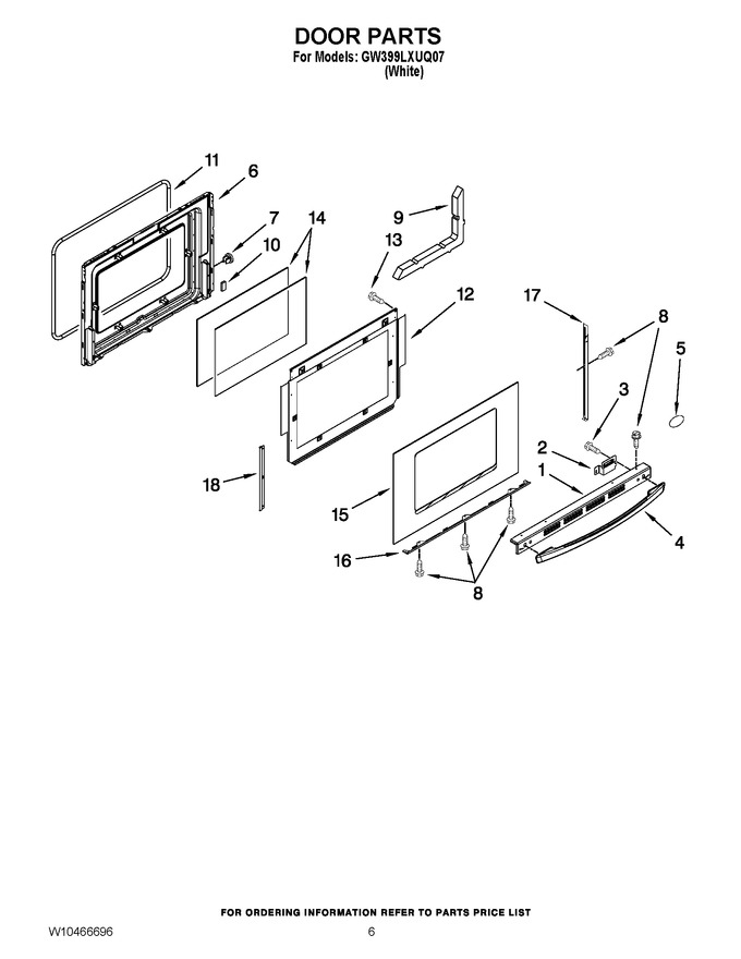 Diagram for GW399LXUQ07