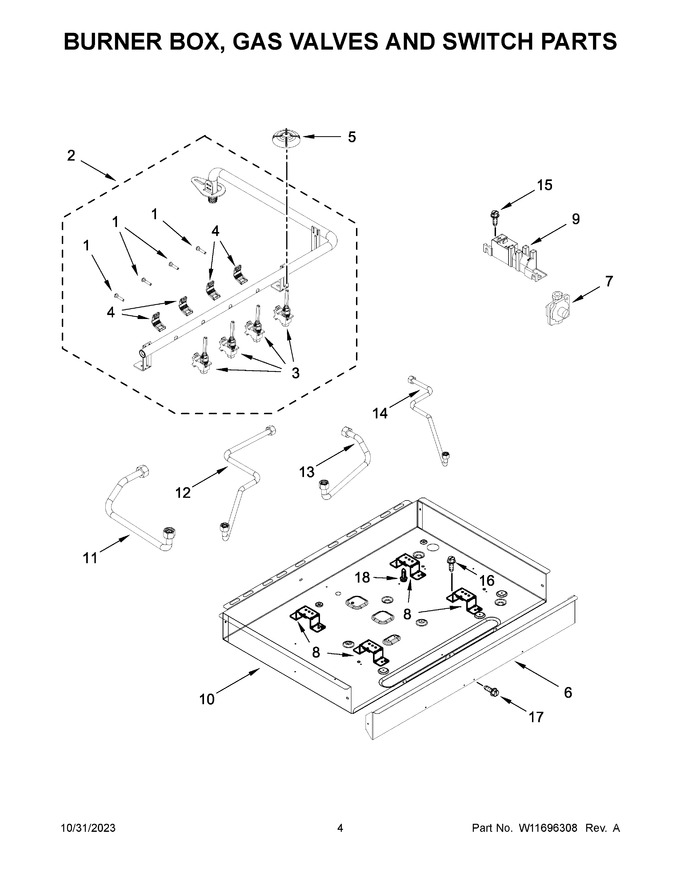 Diagram for WCGK5030PS00