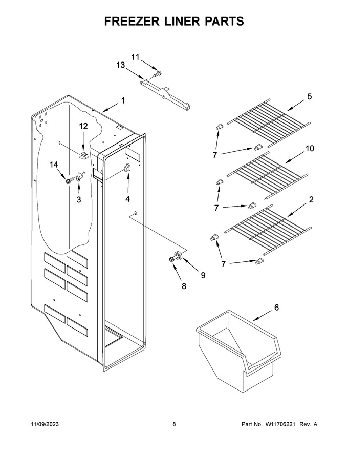 Diagram for ASI2175GRW09