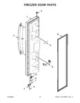 Diagram for 08 - Freezer Door Parts