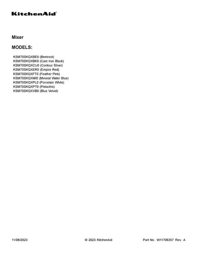 Diagram for KSM70SKQXFT0