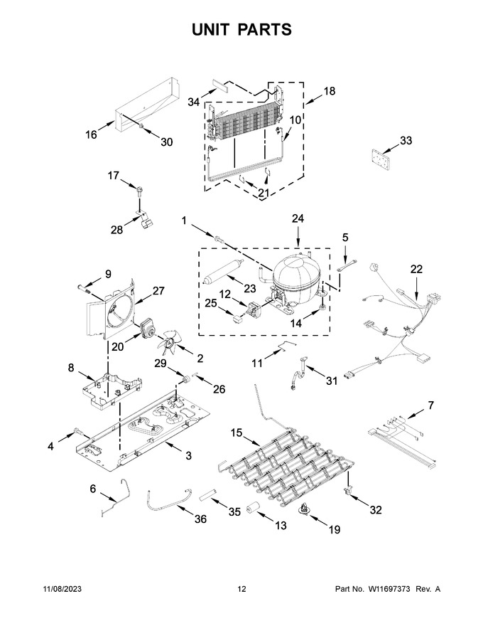 Diagram for WRB329RFBM05