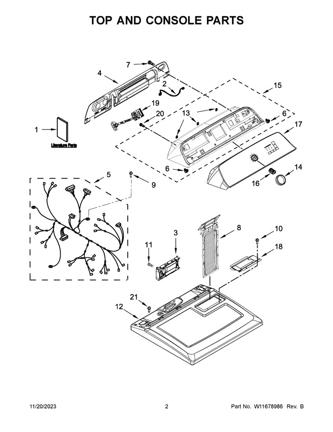 Diagram for WGD6150PB0