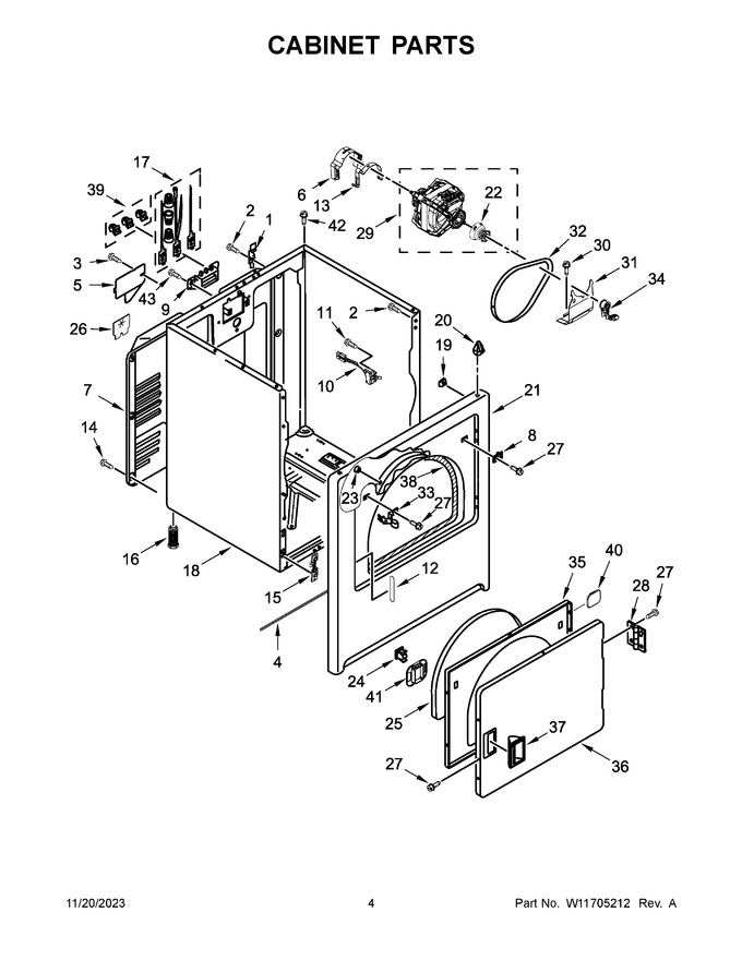Diagram for RED4516FW1