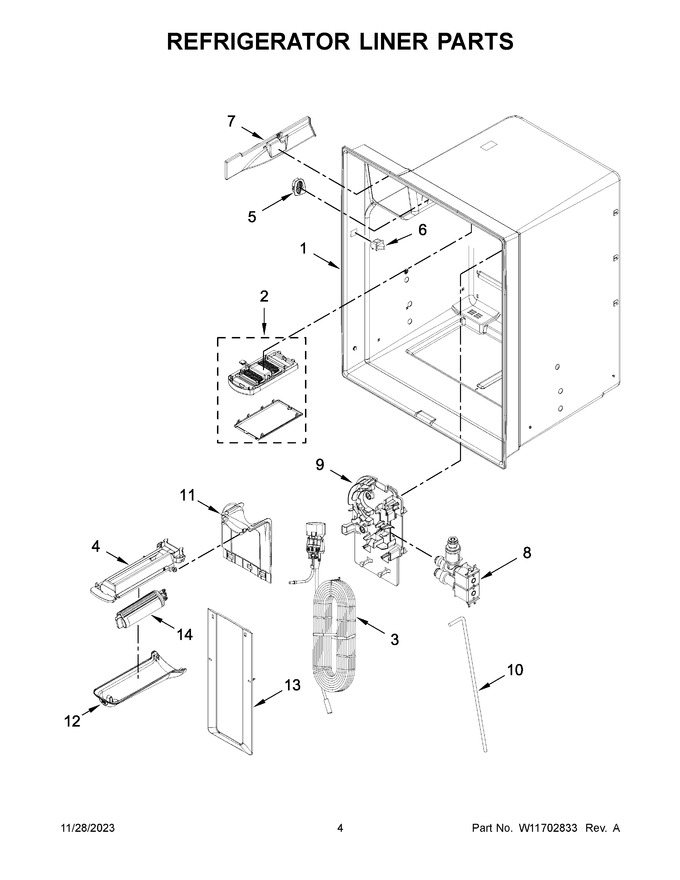 Diagram for WRX735SDHZ10