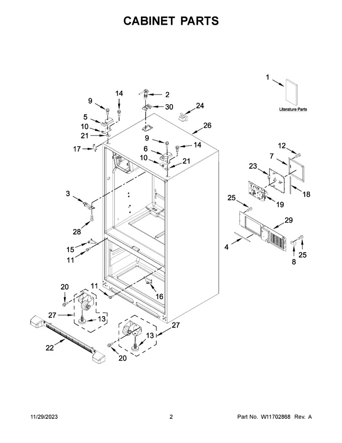 Diagram for WRF555SDHB09