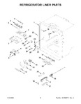 Diagram for 03 - Refrigerator Liner Parts