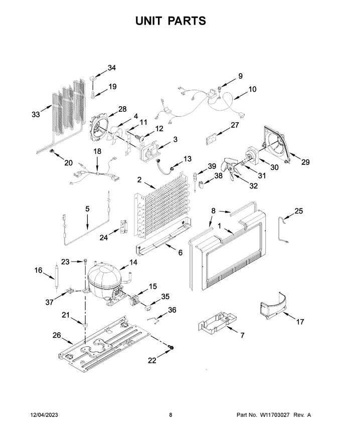 Diagram for WSZ57L18DM08