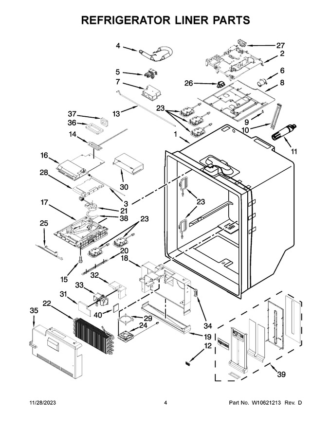 Diagram for WRF989SDAH01