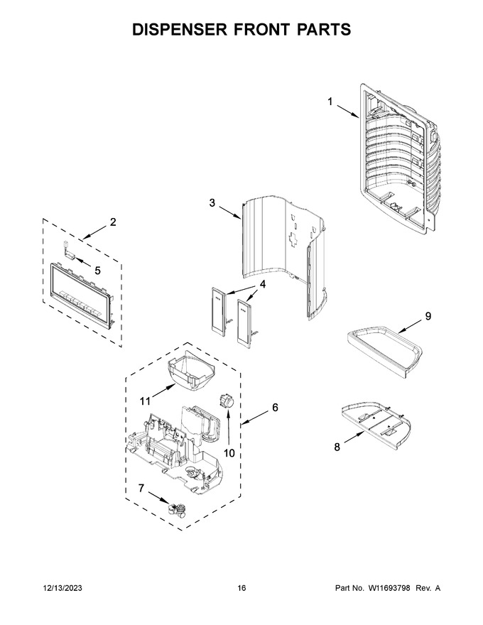 Diagram for WRF555SDHV09