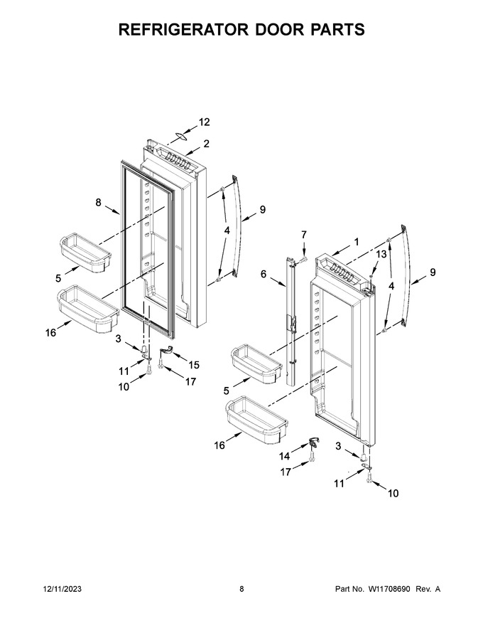 Diagram for WRF535SWHB09