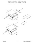 Diagram for 04 - Refrigerator Shelf Parts