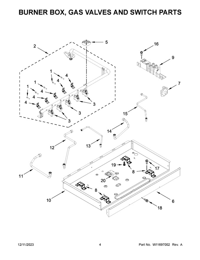 Diagram for WCGK7030PS00