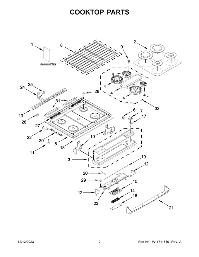 Diagram for WEG745H0LZ5