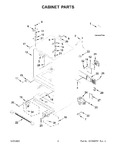 Diagram for 02 - Cabinet Parts