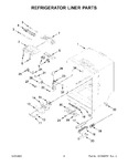 Diagram for 03 - Refrigerator Liner Parts