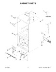 Diagram for 02 - Cabinet Parts