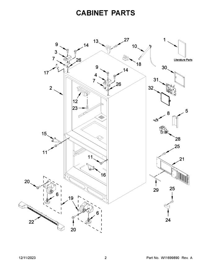 Diagram for WRF535SWHV09