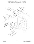 Diagram for 03 - Refrigerator Liner Parts