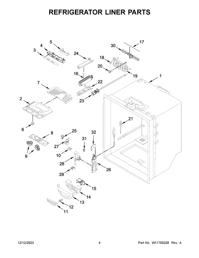 Diagram for WRF535SWHW09
