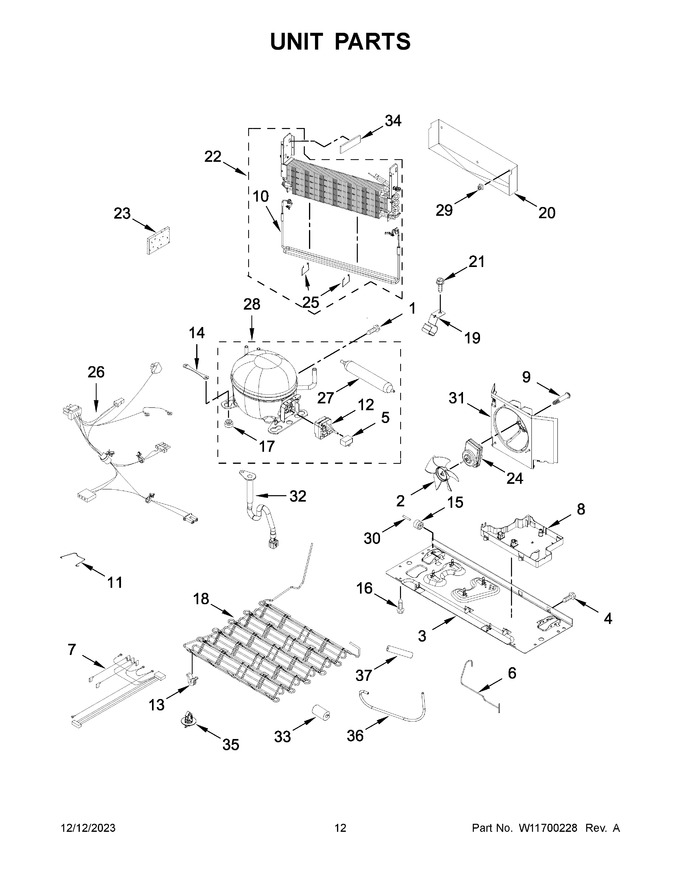 Diagram for WRF535SWHW09