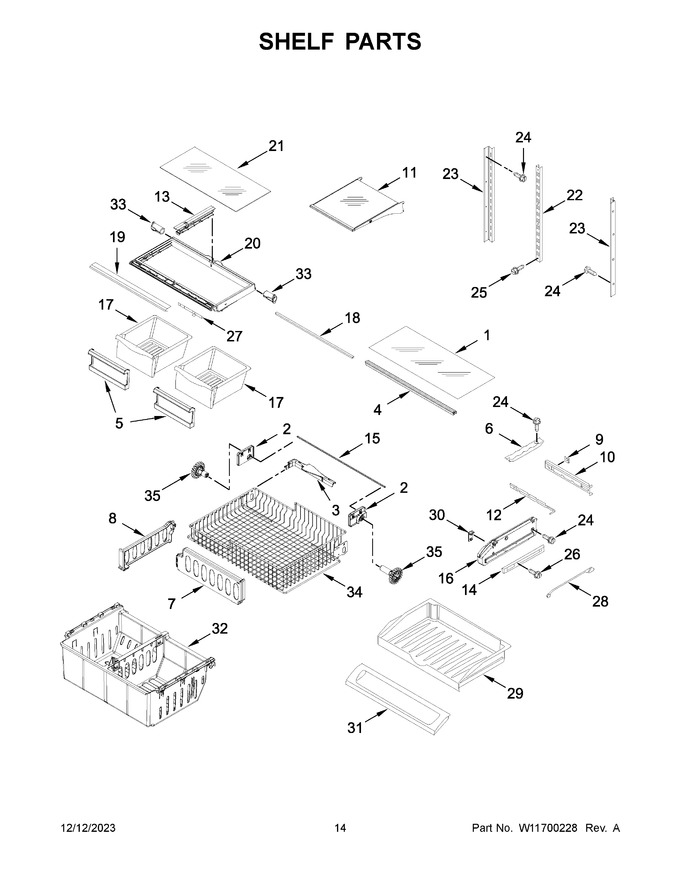 Diagram for WRF535SWHW09