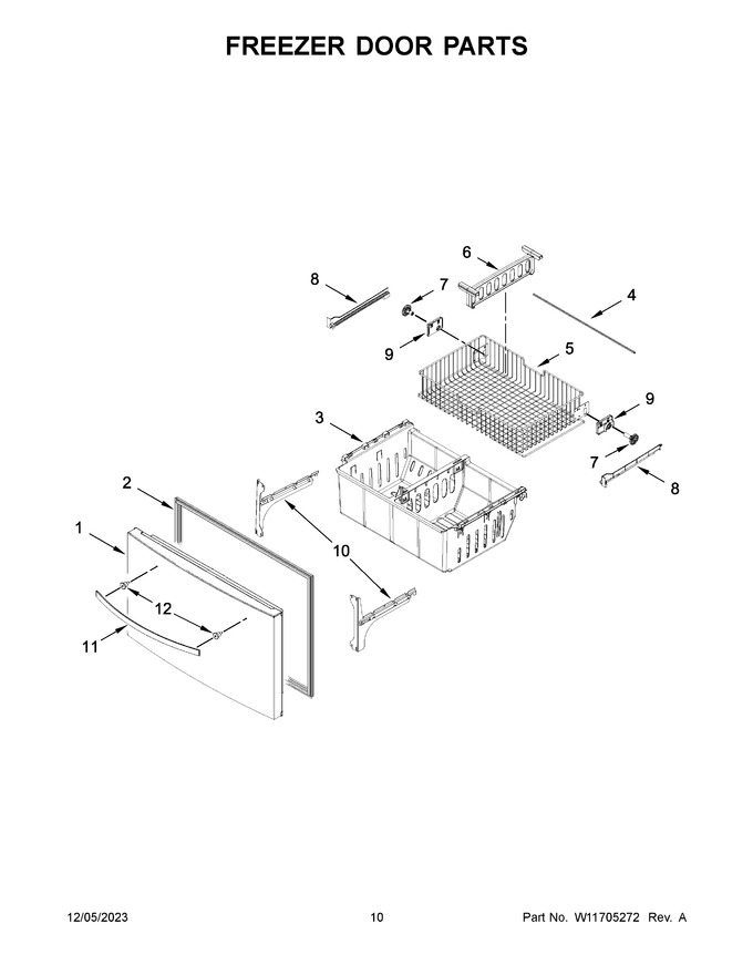 Diagram for WRX735SDHV09