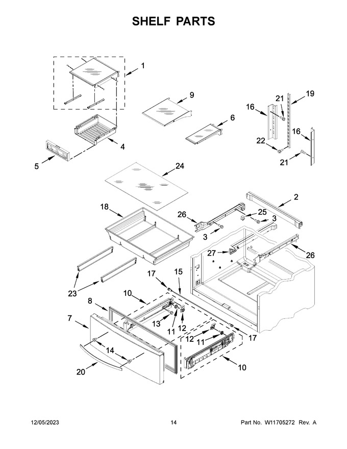 Diagram for WRX735SDHV09