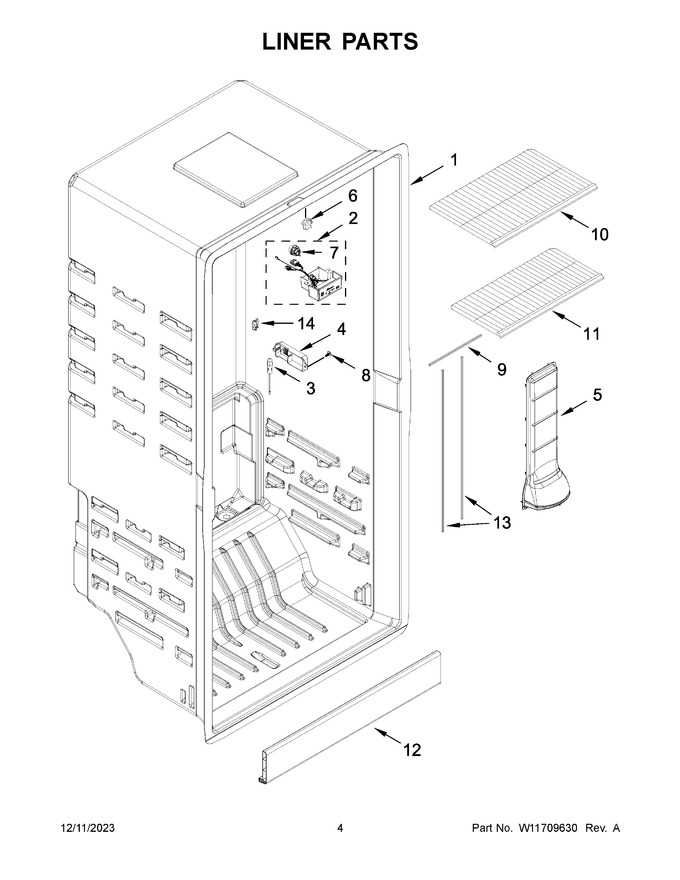 Diagram for AZF33X18DW08