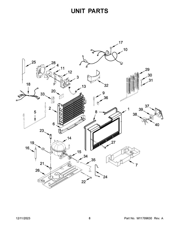 Diagram for AZF33X18DW08
