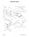 Diagram for 02 - Cooktop Parts